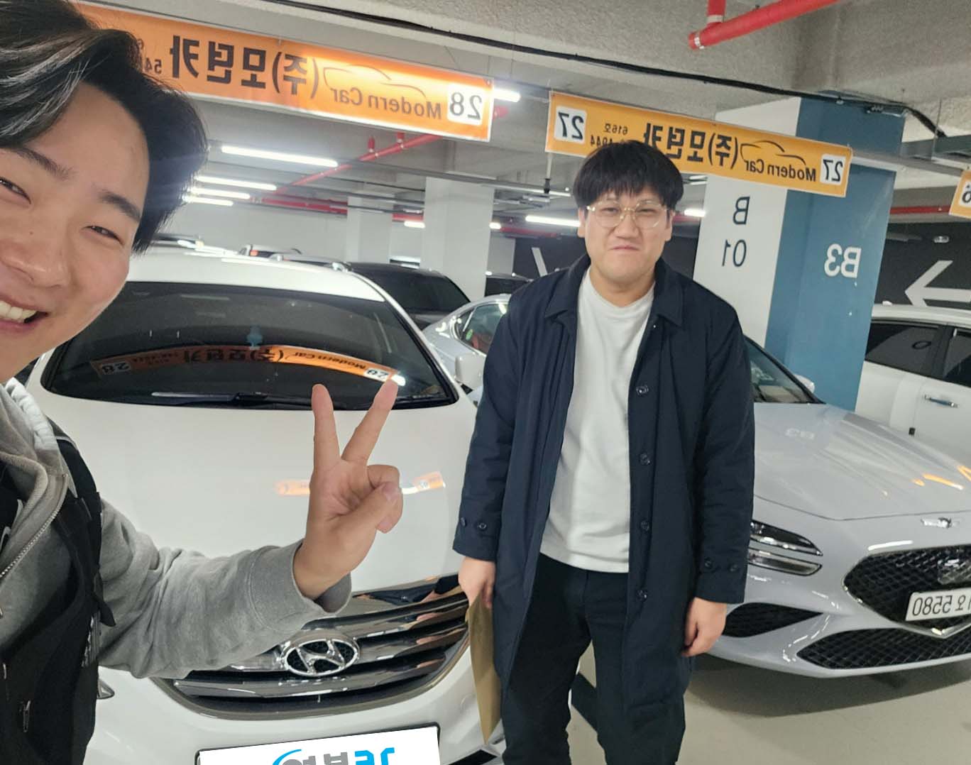 연비 좋고 킬로수 짧은 소나타 중고차