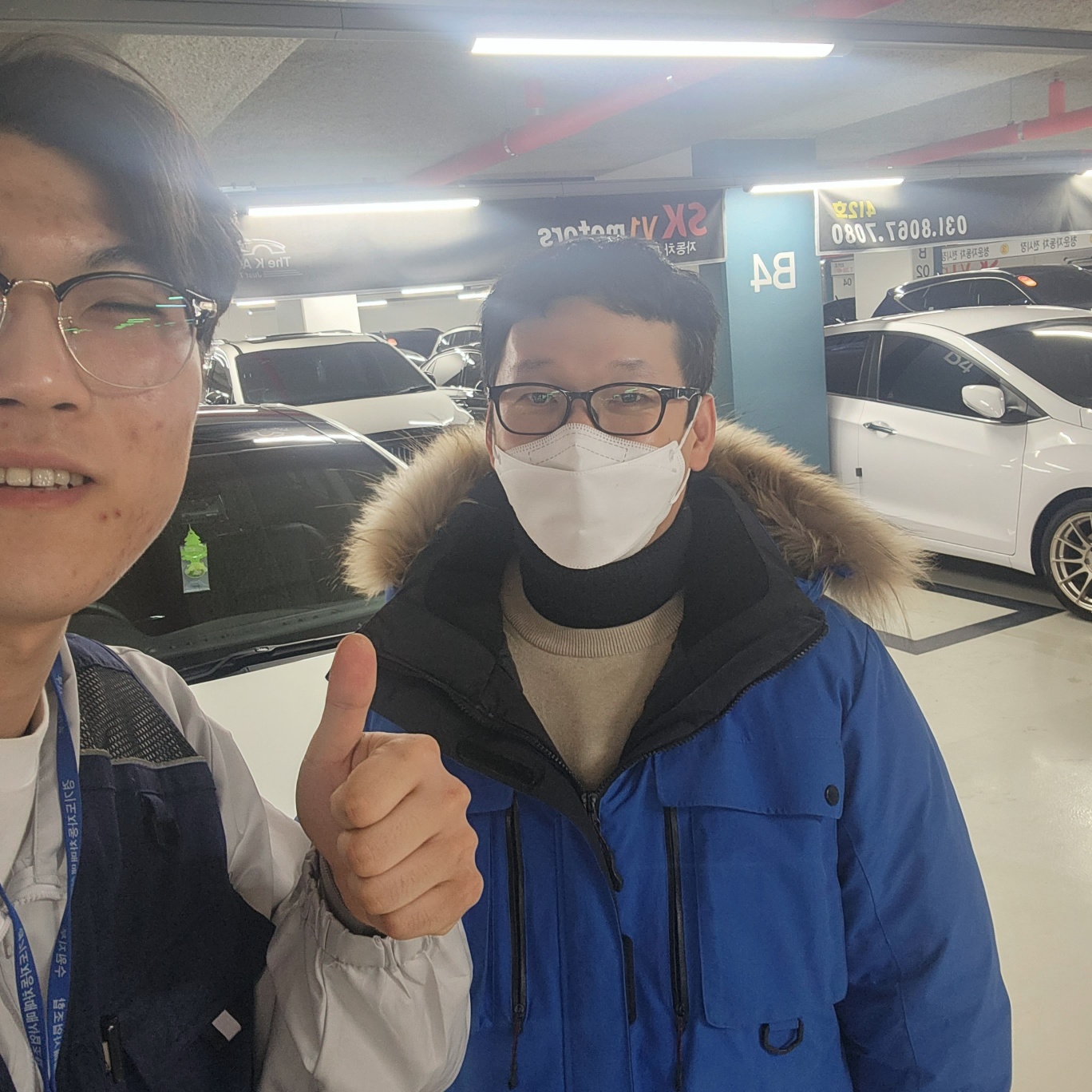 꼼꼼히 살펴보고 구매한 SM5 중고차